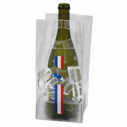 Sac à glaçons Fresh bag France 13x11.5x27 cm en PVC 0,5mm