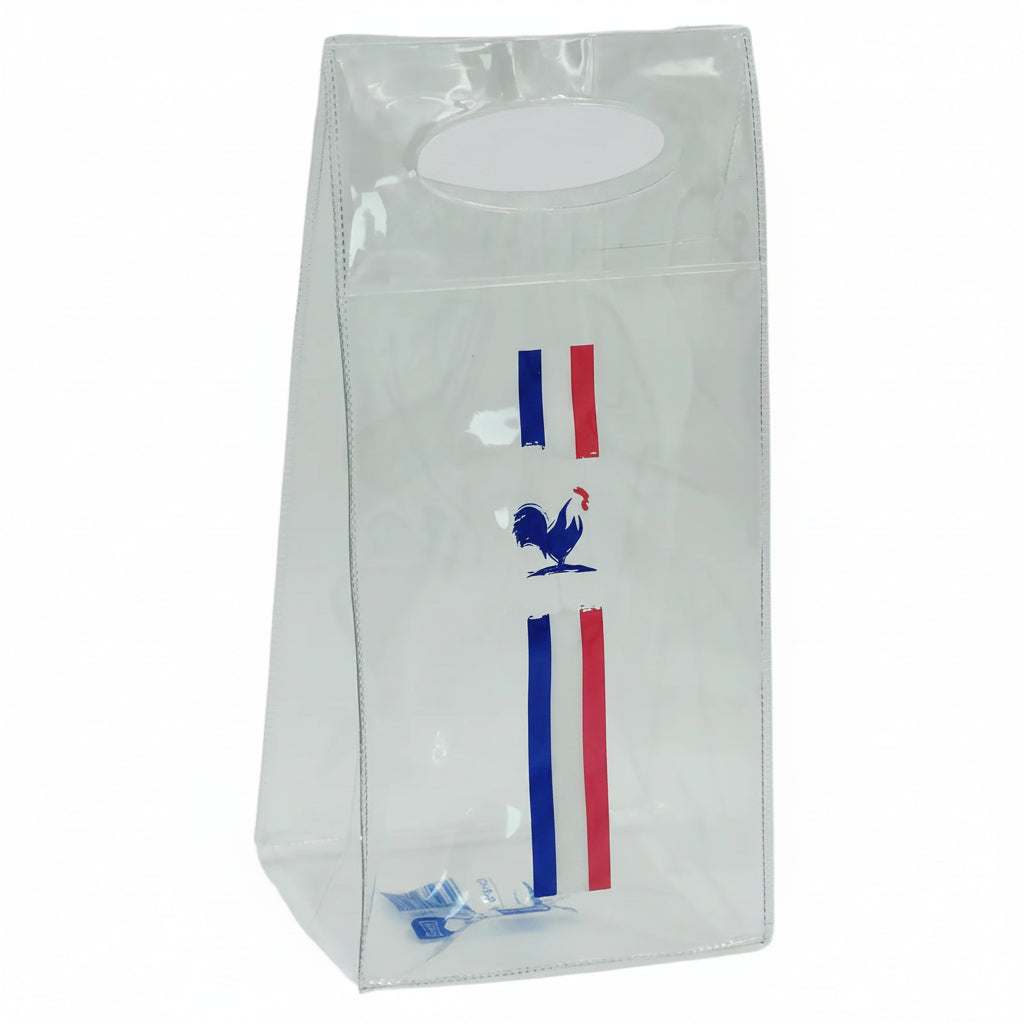 Fresh bag France ice cube bag 13x11.5x27 cm in 0.5mm PVC