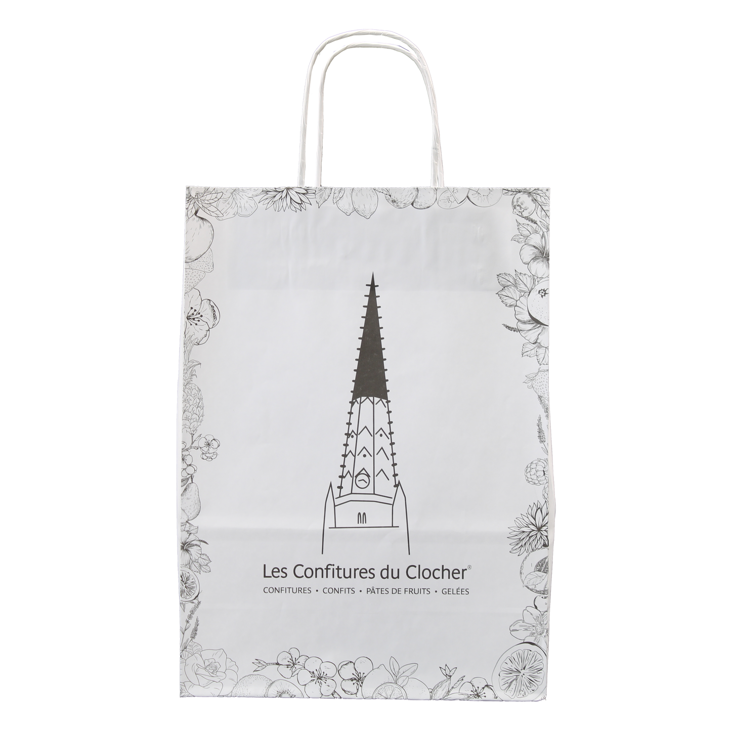 Esprit Eco paper bag with twisted handles, tote bag, 18x8x22cm, personalized