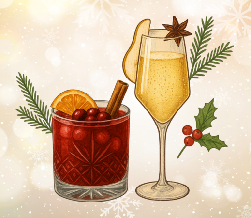 Recettes : Cocktails de Noël
