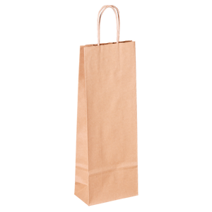 Sac Esprit Eco papier kraft brun 1 bouteille