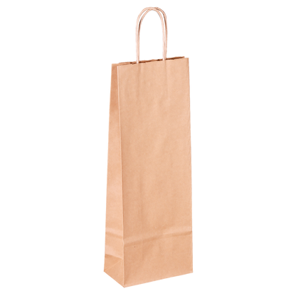 Sac Esprit Eco papier kraft brun 1 bouteille