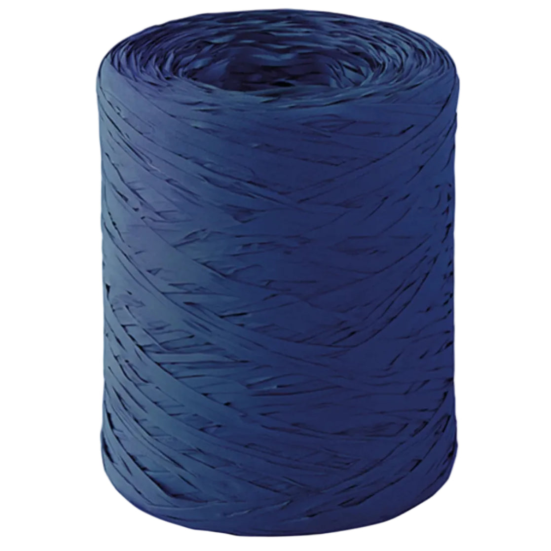 Dark blue synthetic Raffia Basic ribbon (200m spool)
