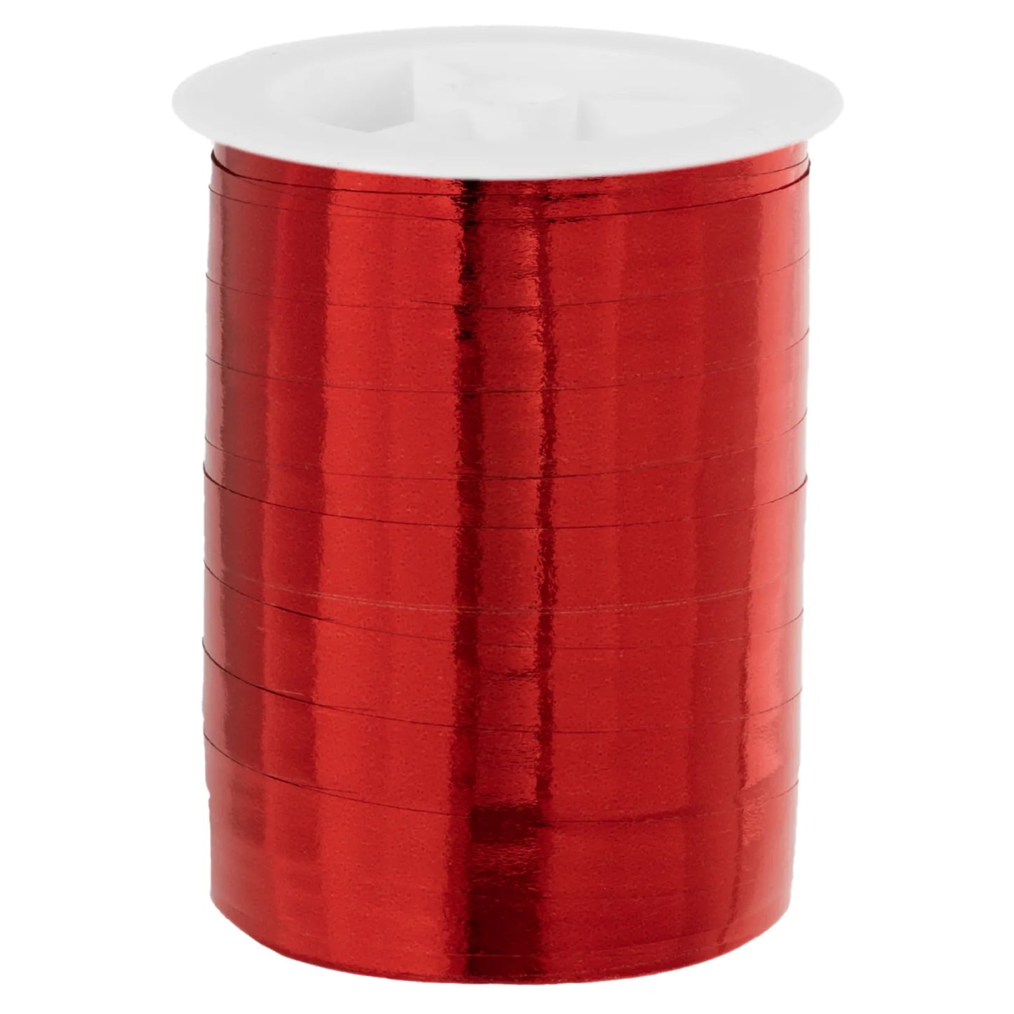 Red Shiny Bolduc Ribbon (10mm x 250m spool)