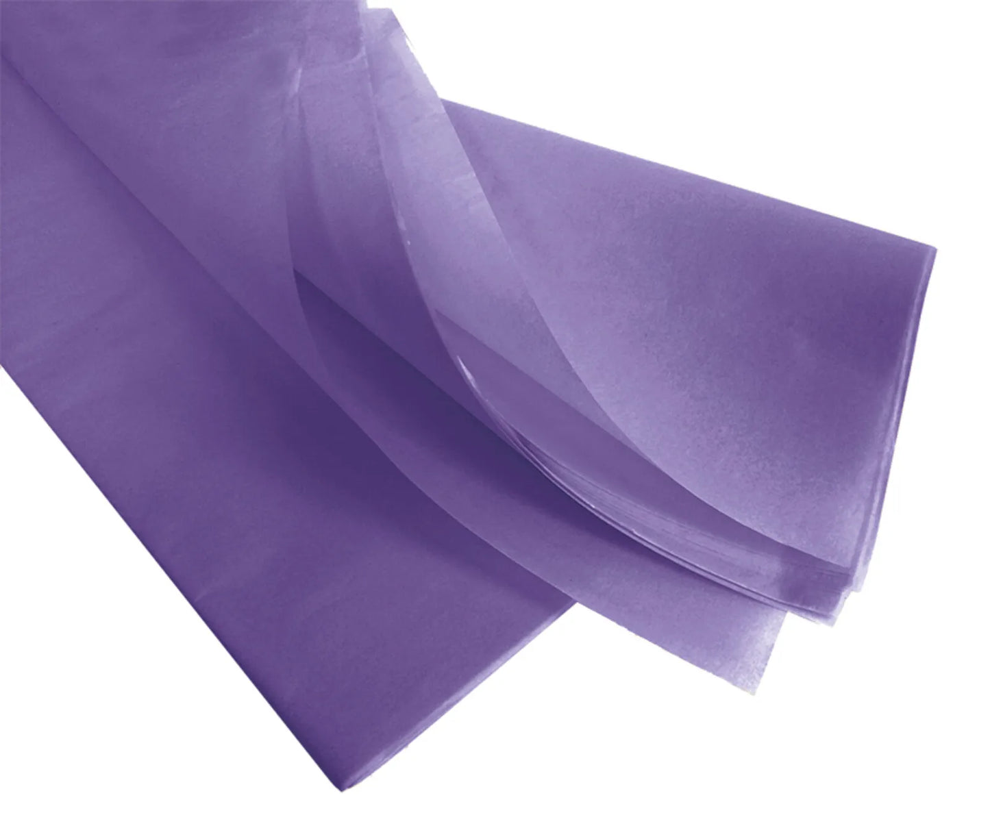 Papier mousseline lavande 75x50cm (480 feuilles)