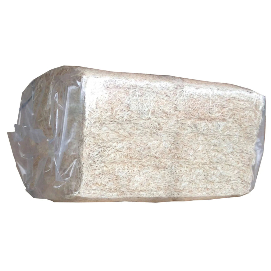 Fibre de calage bois de pin naturel fine 1mm (balle denviron 10 kg)