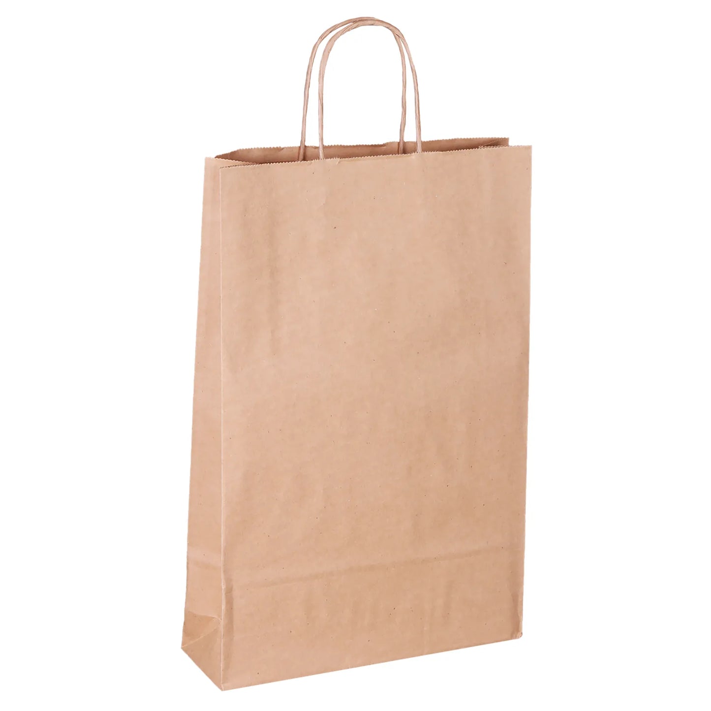 Eco-friendly kraft paper bag for 3 bottles