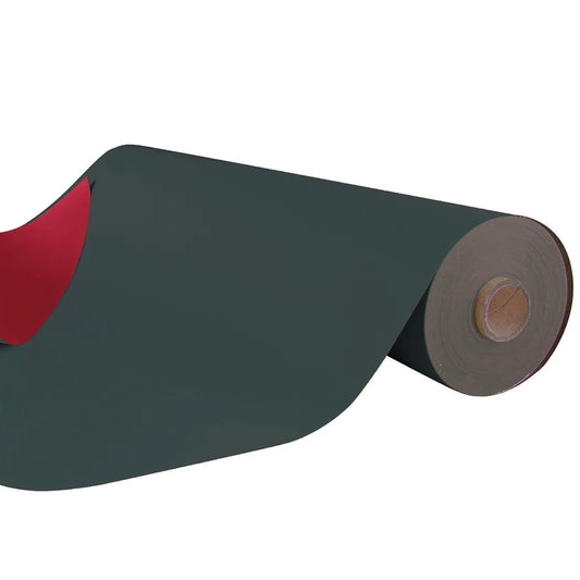Papier cadeau Offset Duo anthracite/rouge 70g 0.70x100m