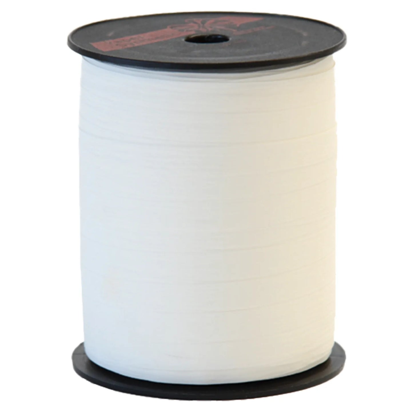 White matte ribbon (10mm x 250m spool)