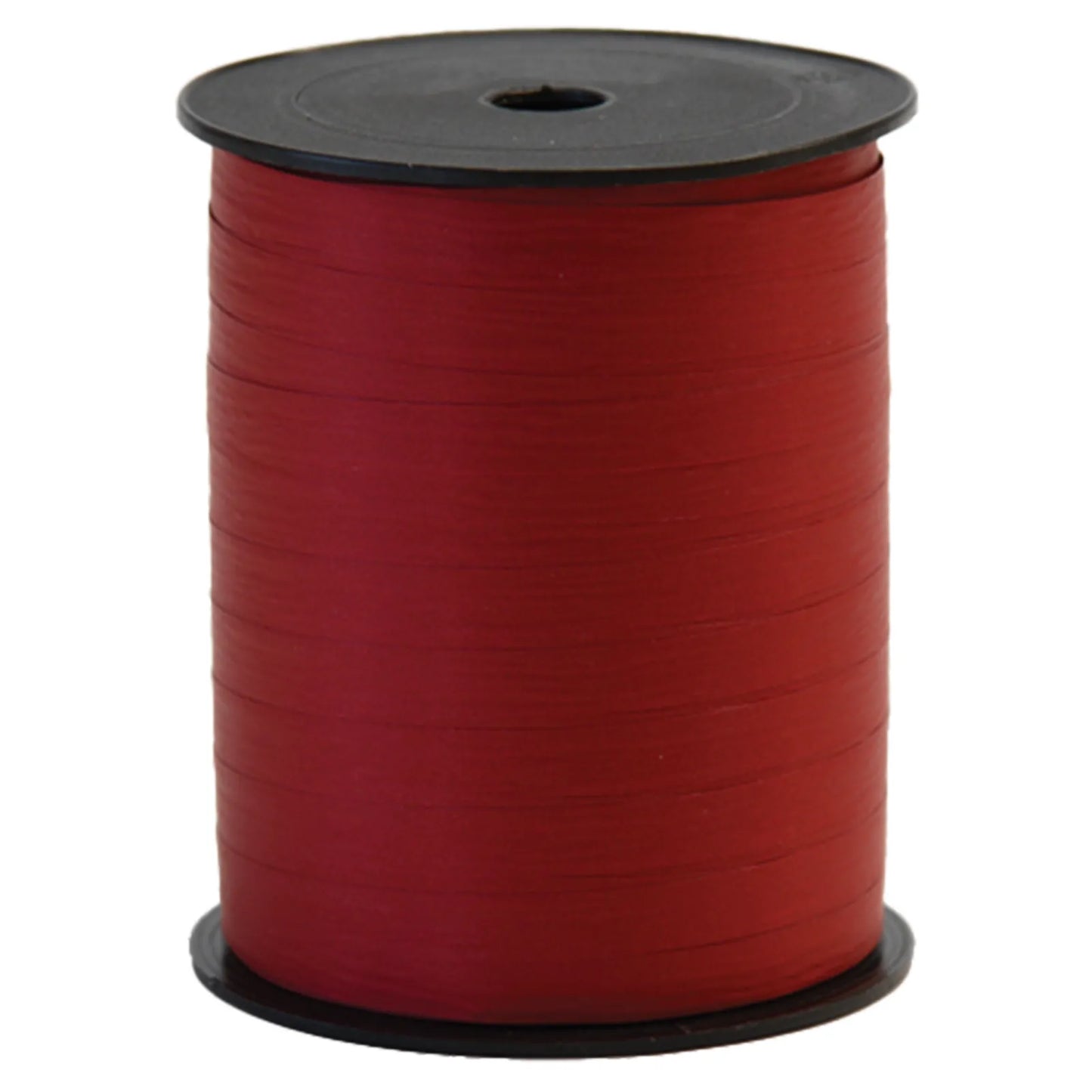 Matte burgundy Bolduc ribbon (10mm x 250m spool)