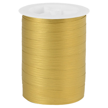Gold matte bolduc ribbon (10mm x 250m spool)