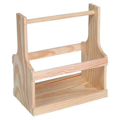 Nino wooden basket for 8 x 33cl beers (long neck type)