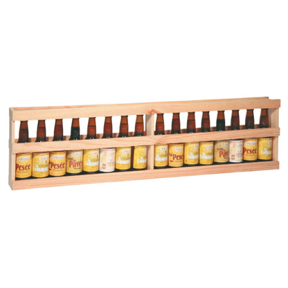 Mètre Antonio bois 16 bières 33cl (type long neck)