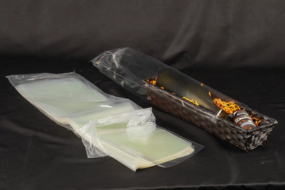 Banneton Rihana bambou chocolat rectangle 42x10x8cm