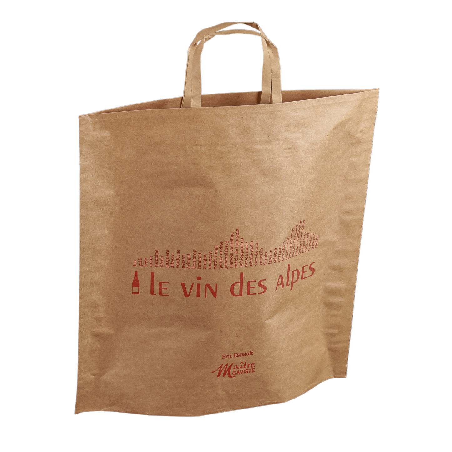 Espérance bag for 3 bottles, 38x9x38cm, factory customized
