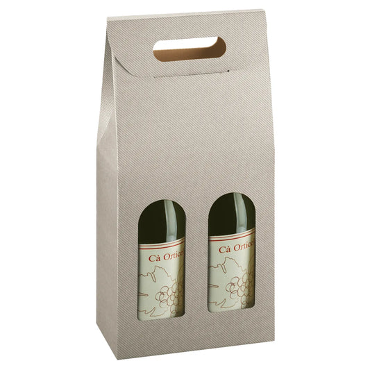 Valisette New York carton 2 bouteilles