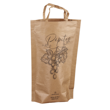 Espérance bag, 1 bottle, 23x9x38cm, factory customized