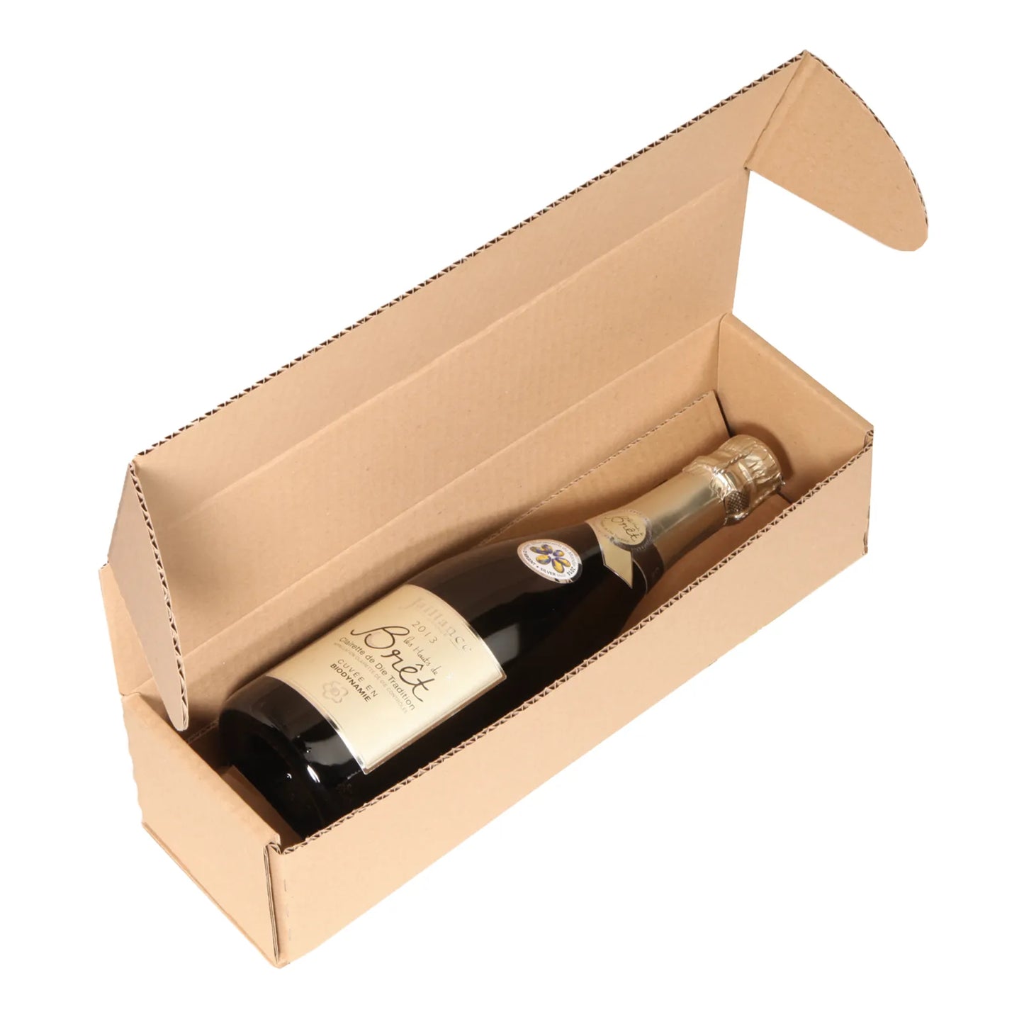 Carton expédition Barcelone 6 bouteilles complet