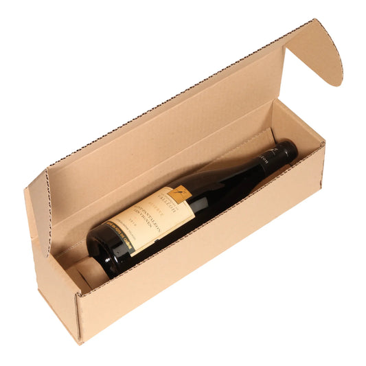 Carton expédition Barcelone 6 bouteilles complet