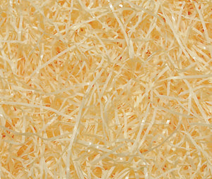 Cream-colored, sulfur-coated synthetic packing fiber (25kg bale)