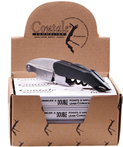 Sommelier Premium noir double appui Coutale