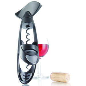 Vacuvin Twister Corkscrew Giftpack, Black