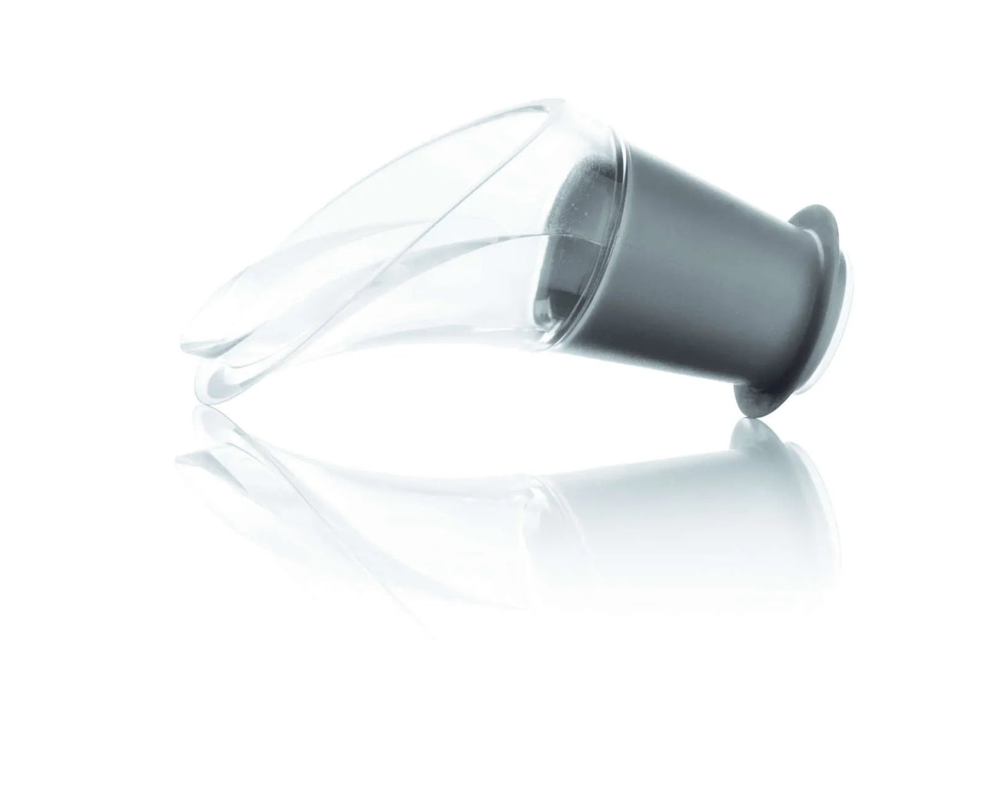 Bec verseur anti-goutte Wine Server Cristal noir Vacuvin (2 pièces)