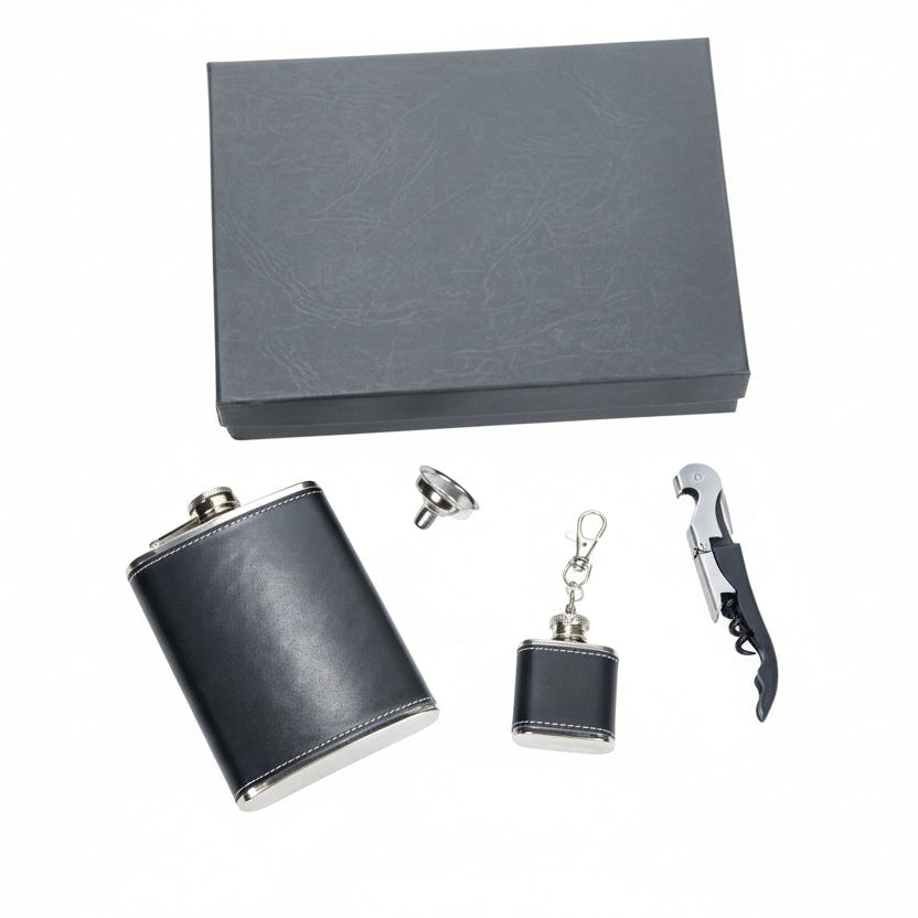 Coffret flasque Chartreuse 8oz/24cl 3 pièces