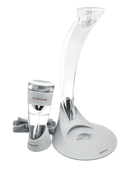 Florent aerator/decanter with VinBouquet service stand