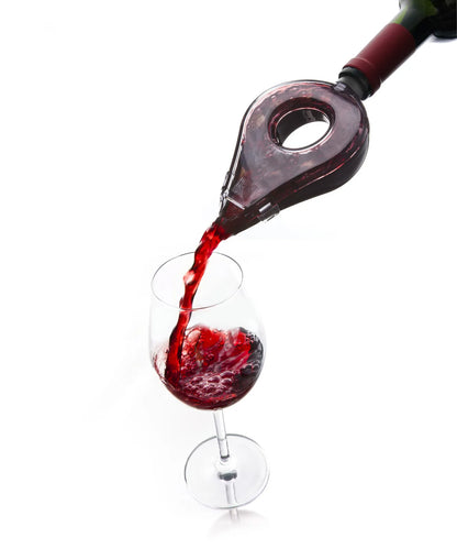 Aérateur verseur Wine Aérator gris Vacuvin