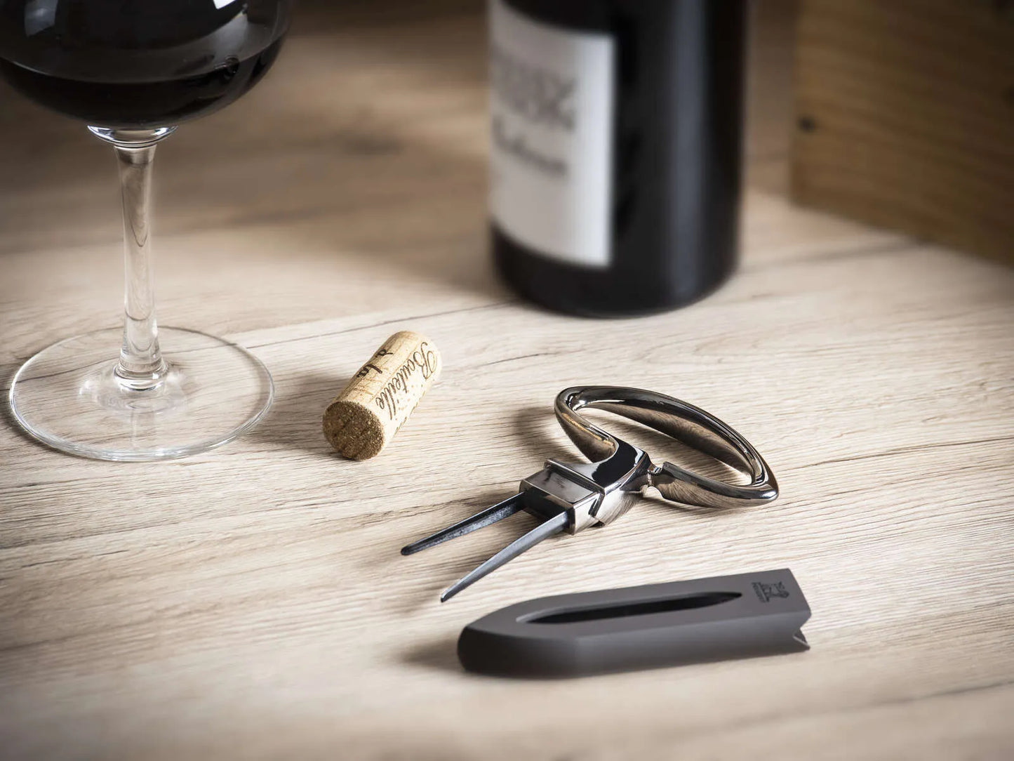 Tire-bouchon bilames Mathus basalte Peugeot