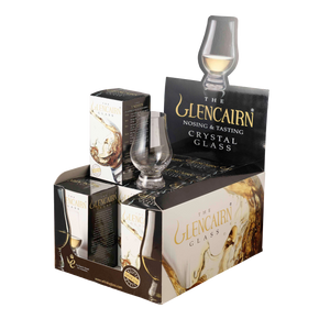 Verre à whisky Patrick Display cristal 19cl Glencairn présentoir et boite cadeau