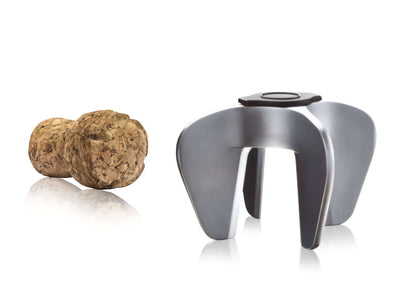 Griffe Champagne Opener métal Vacuvin