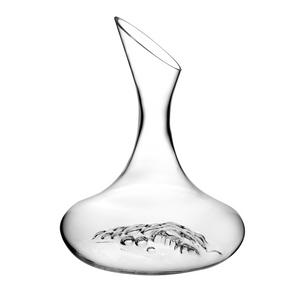 Pinot decanter carafe with grape relief 2.5L