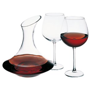 Malbec tasting set - 1.5L carafe + 2 glasses