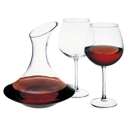 Malbec tasting set - 1.5L carafe + 2 glasses