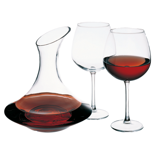 Malbec tasting set - 1.5L carafe + 2 glasses