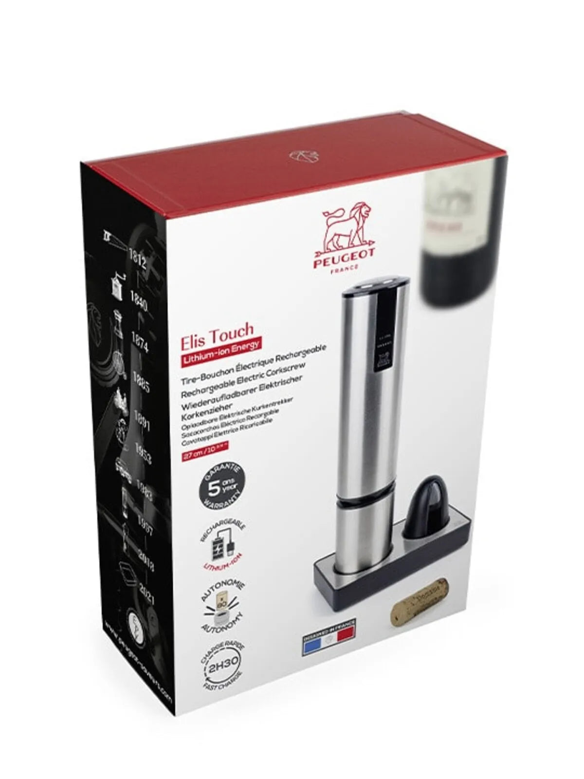 Peugeot Elis Touch Electric Corkscrew