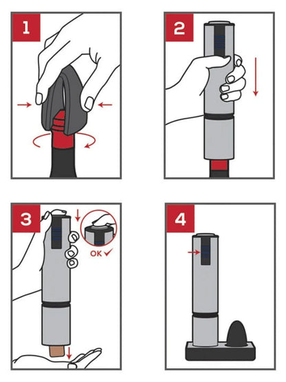 Peugeot Elis Touch Electric Corkscrew