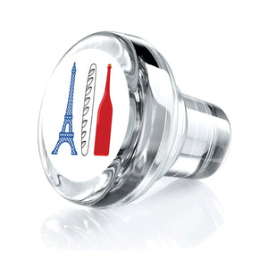 Vinolok crystal stopper - France/Symbol