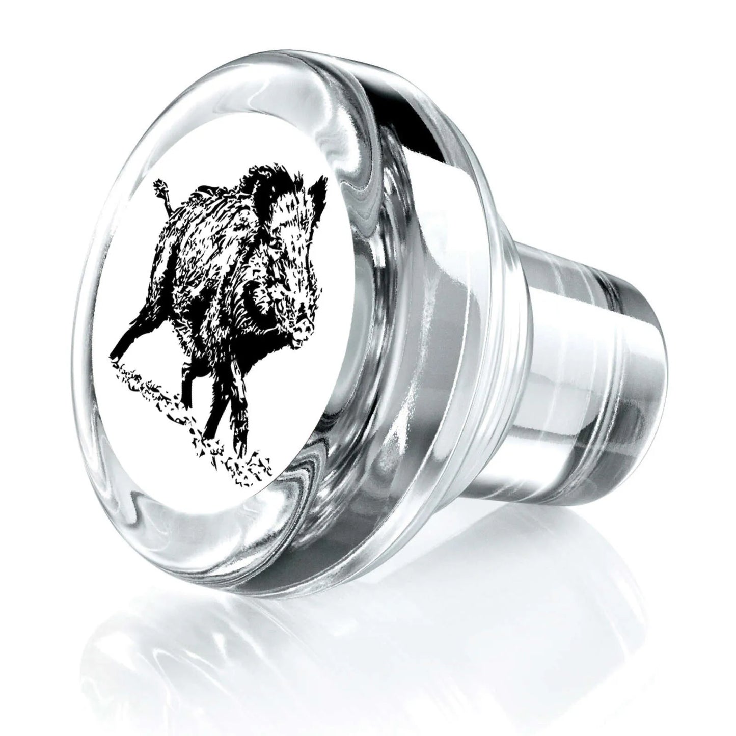 Vinolok crystal stopper - Hunting/Wild Boar