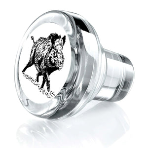 Vinolok crystal stopper - Hunting/Wild Boar