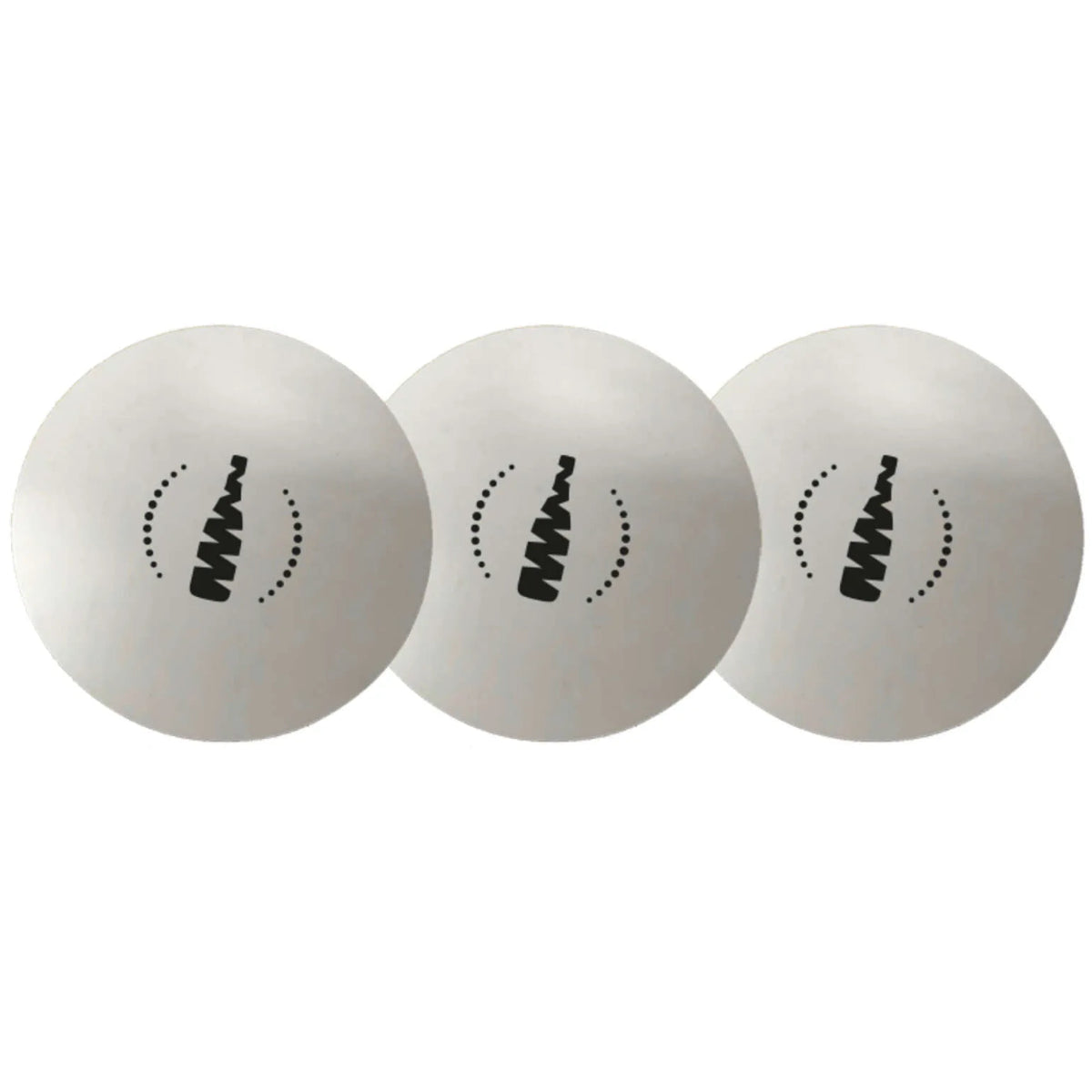 Disque anti-goutte Vinodisc aluminium motif classic noir (3 pièces)