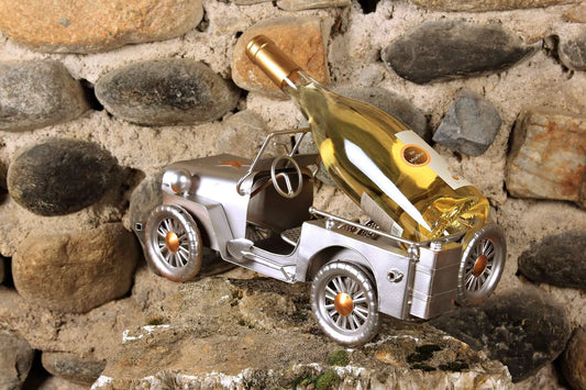 Felix bottle holder, grey/copper metal - 4x4 Jeep