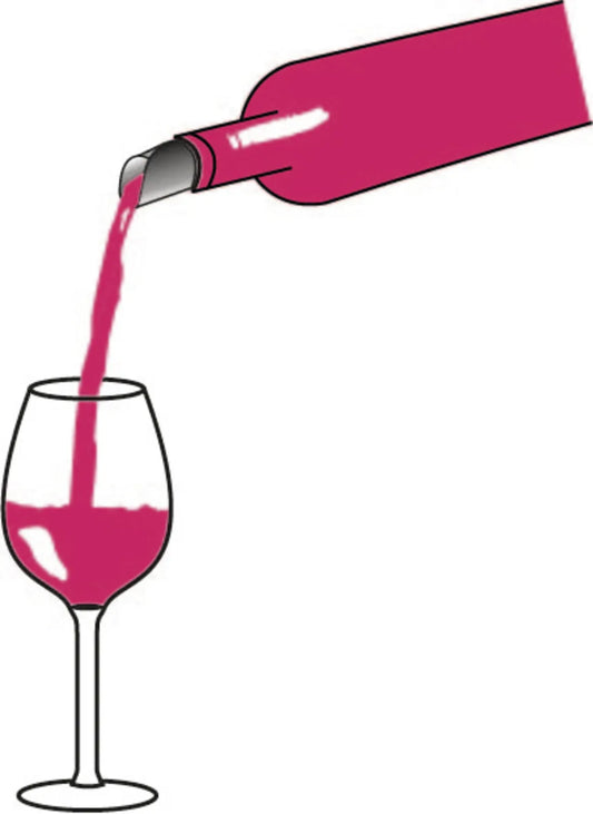 Vinodisc anti-drip disc in assorted aluminium designs (3 pieces)