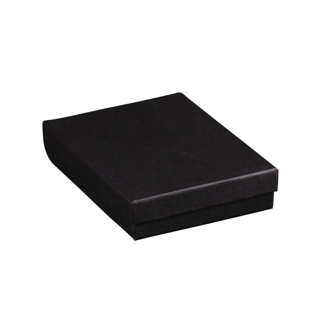 Nora 8oz/24cl black decorated flask gift set - After the effort, the reward