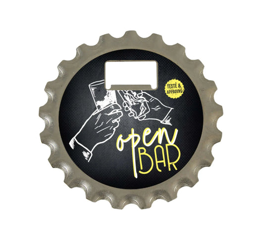 Décapsuleur 3 en 1 Marcus métal - Open Bar