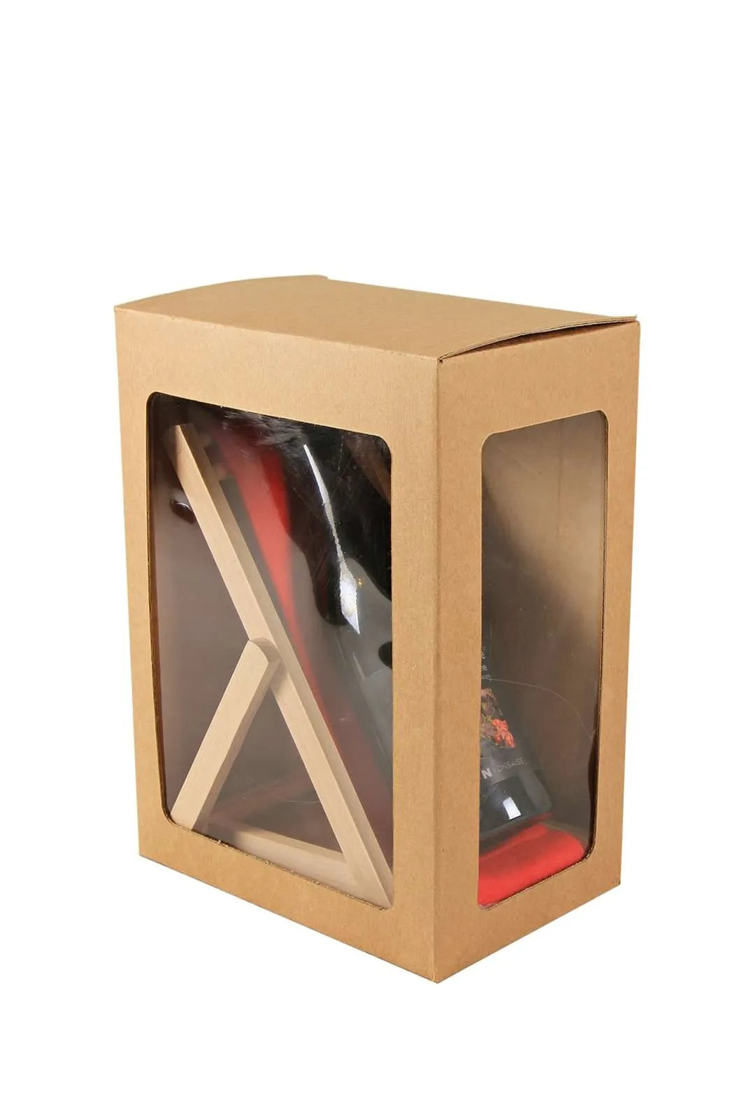 Valentina wooden bottle holder - BBQ party