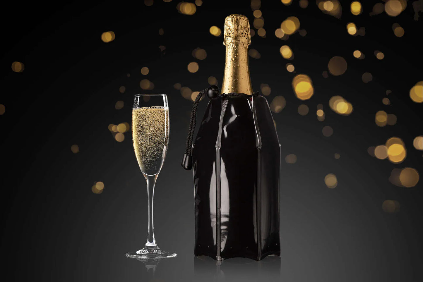 Gaine rafraichissante Active Cooler Champagne bouteilles Vacuvin