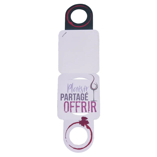Message card/Victoria bottle neck with anti-drip disc - It's your birthday, Dad
